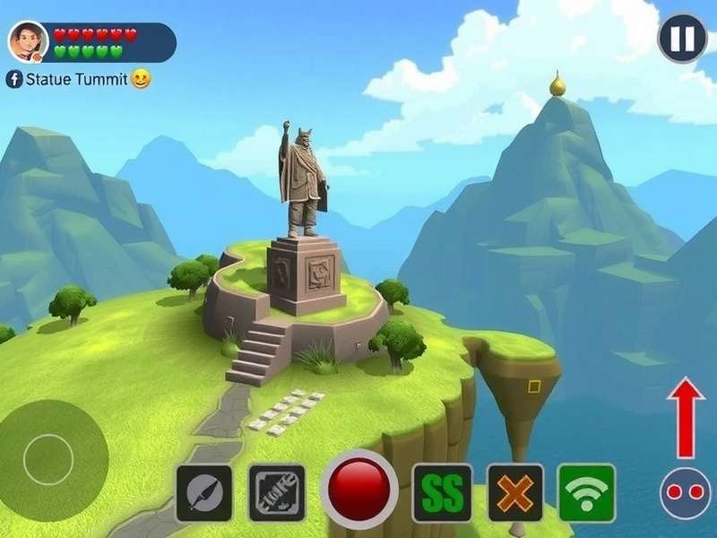 Statue Summit Quest Gameplay Screenshot